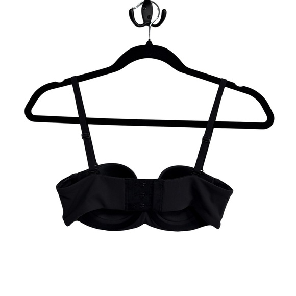 SKIMS Fits Everybody Strapless Bra Black 34A Convertible Removable Straps - Picture 2 of 11